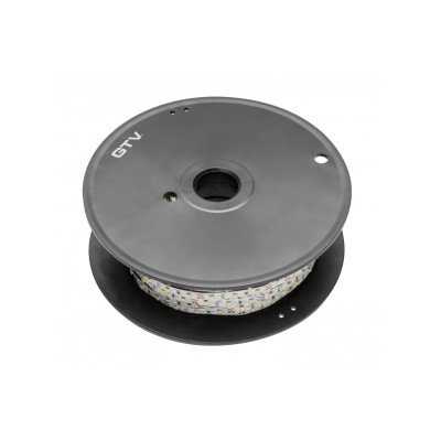 Лента светодиодная FLASH 3528, 300 LED, 12V, IP20, 24W, 8мм, 50м, холодный белый