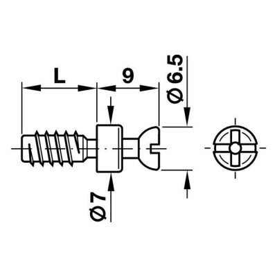 Дюбель HAFELE RAfix C20