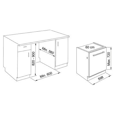 Посудомоечная машина Franke FDW 614 D10P DOS C (117.0611.674)