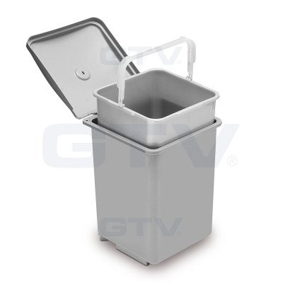 Відро для сміття GTV QUADRA 13л