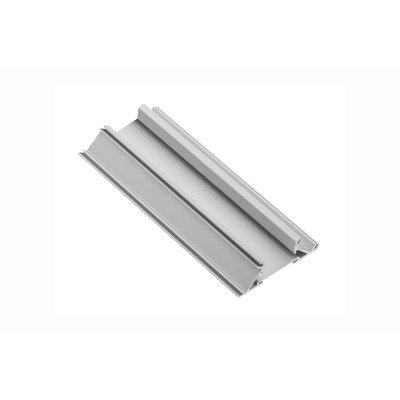 LED-профіль GTV кутовий-торцевий двосторонній під крайку 3м