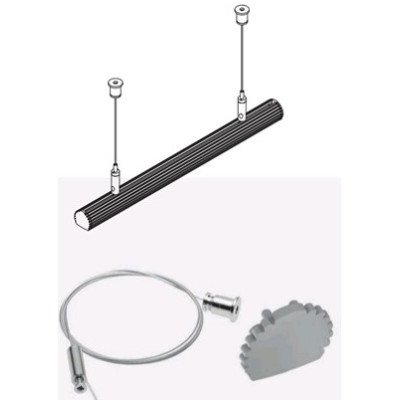Підвіс GTV для LED-профілю-штанги Хром