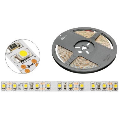 Стрічка світлодіодна GTV Flash 3528 600 діодів 48W т/б бухта 5 м