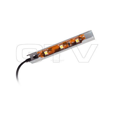 Клипса металлическая GTV LED осветительная для стеклянных полок.
