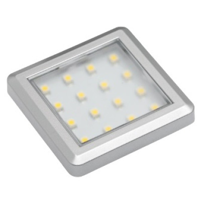 Світильник LED квадратний Estella теплий Білий Сірий
