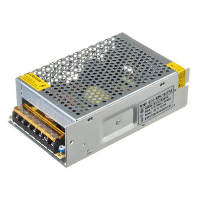 Трансформатор 200W 12V - 16,66 А IP20 MN